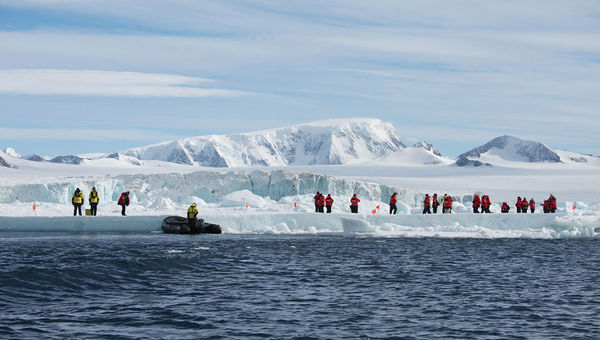 Ponant’s Le Commandant-Charcot will visit the Weddell Sea ice pack on Dec. 4 so guests can watch the solar eclipse. Ponant’s Le Commandant-Charcot will visit the Weddell Sea ice pack on Dec. 4 so guests can watch the solar eclipse.