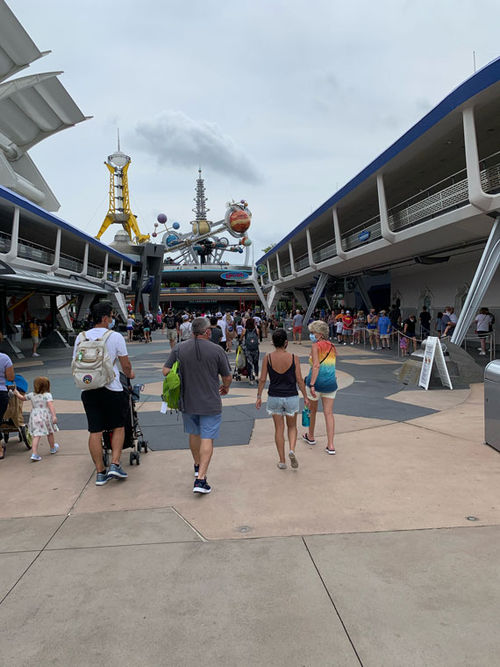 Tomorrowland at Walt Disney World's Magic Kingdom. Tomorrowland at Walt Disney World's Magic Kingdom.