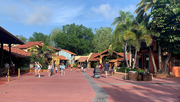 Adventureland in the Magic Kingdom at Walt Disney World. Adventureland in the Magic Kingdom at Walt Disney World.