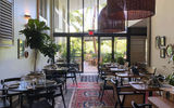 The spacious rooftop lounge and indoor-outdoor dining concept, Layla, at the Kayak Miami Beach.