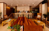 The lobby at the Kayak Miami Beach, which opened on Collins Avenue in early April 2021.