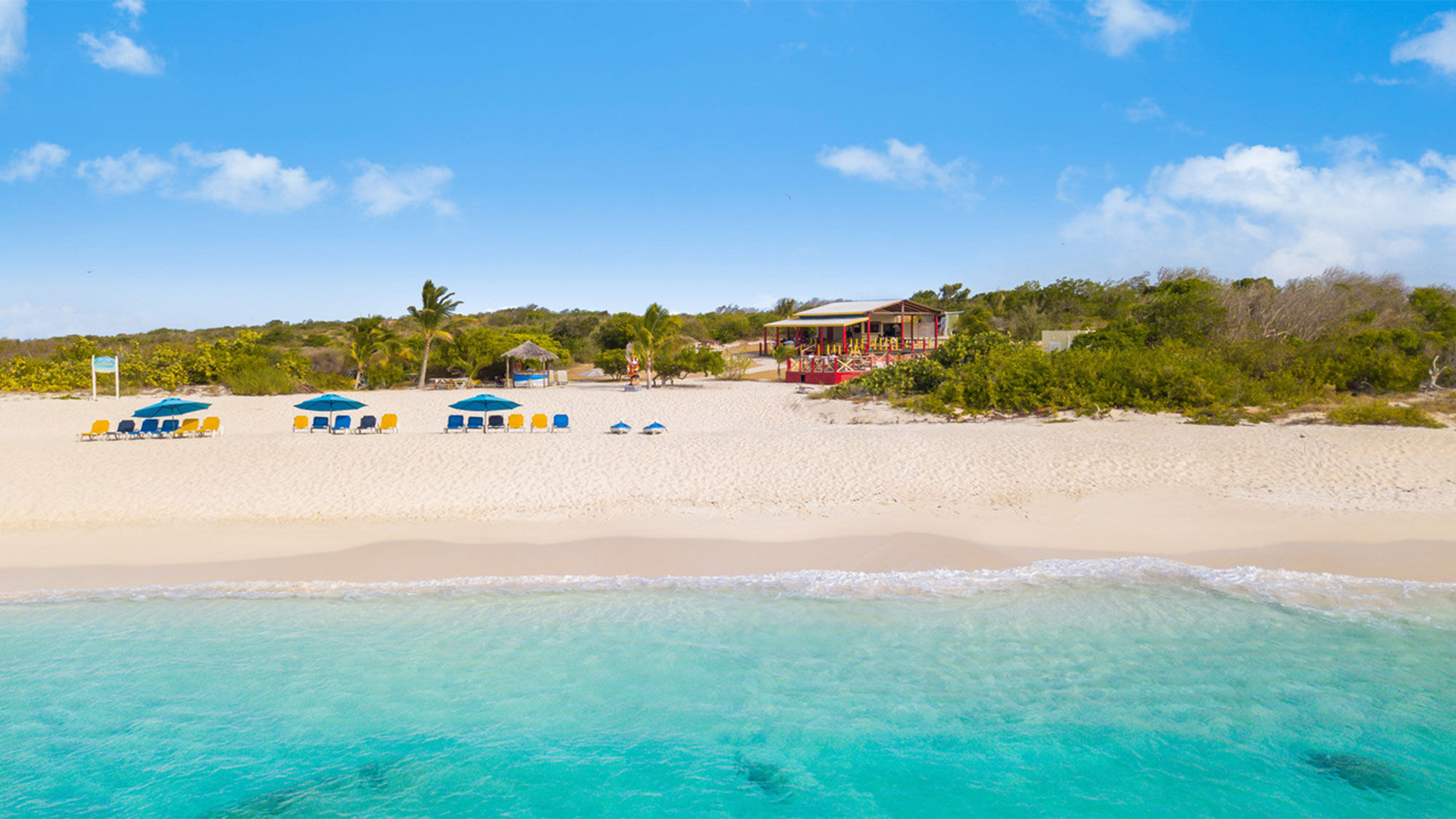Prickly Pear Cay in Anguilla. The island has revised its entry guidelines for vaccinated travelers.