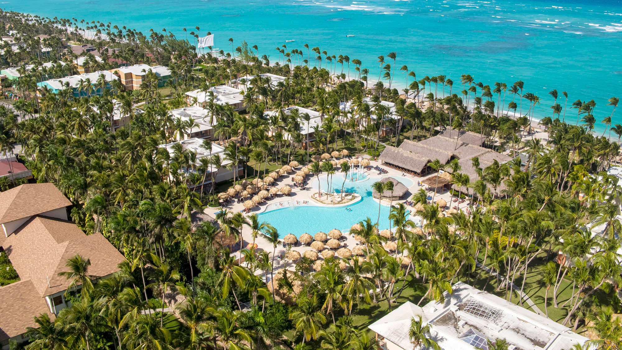 The Grand Palladium Palace Resort, Spa & Casino on Bavaro Beach in Punta Cana, Dominican Republic.