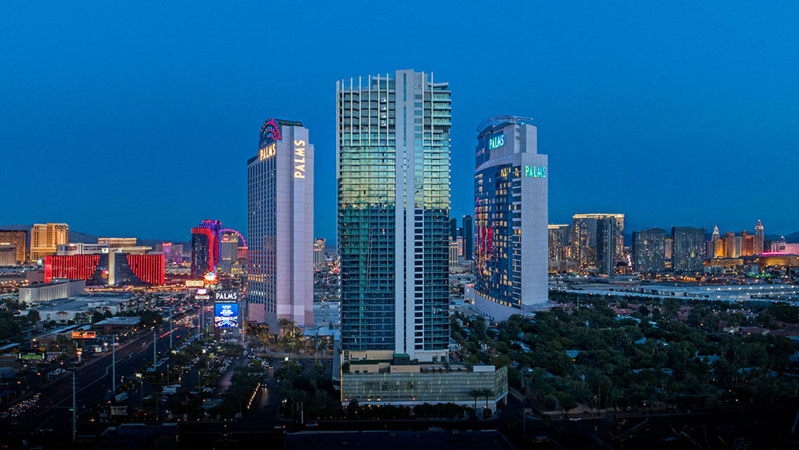 The Palms Casino Resort in Las Vegas has been one of the few hotels to remain closed throughout the pandemic.