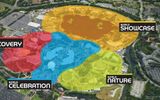 Epcot will be split into four distinct neighborhoods when work on its transformation is complete: The existing World Showcase, and the new World Nature, World Celebration and World Discovery.
