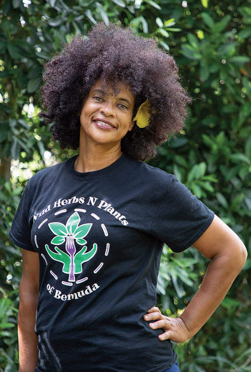 Doreen Williams-James of Bermuda's Wild Herbs and Plants takes guests on foraging tours that teach them about the island's flora and fauna, with a focus on edible plants. Doreen Williams-James of Bermuda's Wild Herbs and Plants takes guests on foraging tours that teach them about the island's flora and fauna, with a focus on edible plants.
