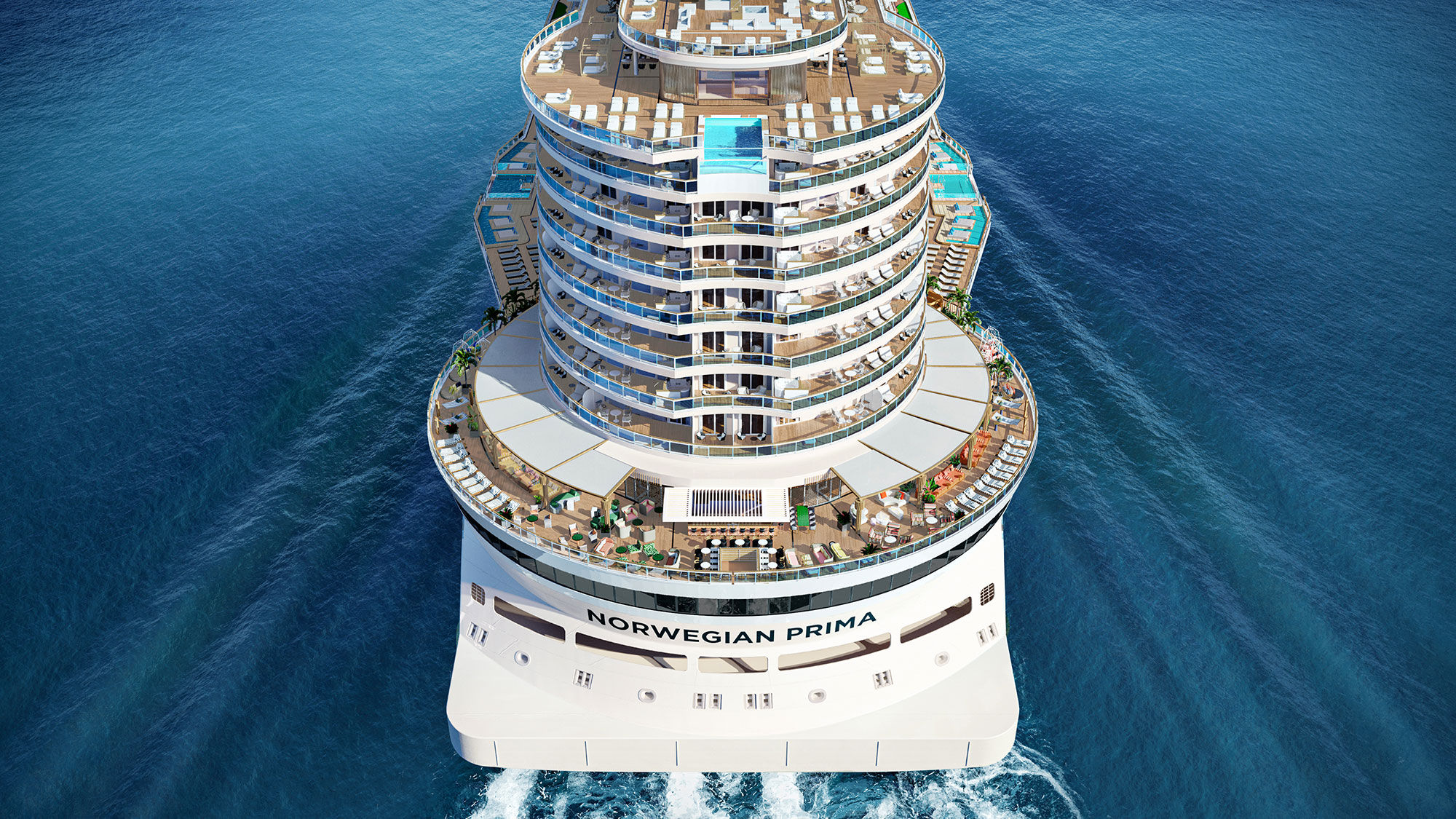 Details of Norwegian Prima revealed: Outdoor space, bigger cabins