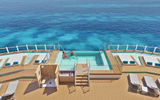 An infinity pool on the Prima's Ocean Boulevard promenade.