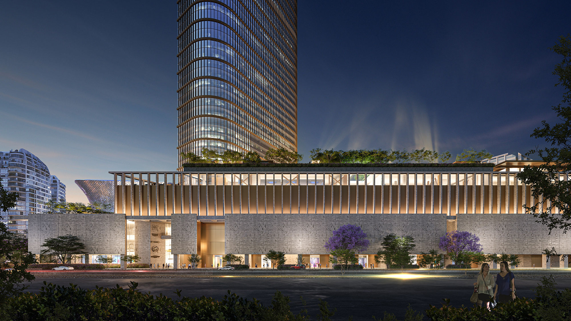 A rendering of Rosewood Hotels and Resorts' Mexico City hotel, which is slated to open in 2024.