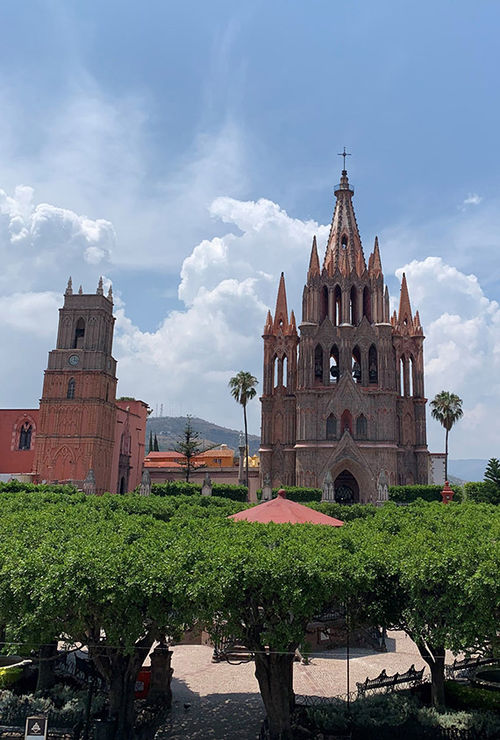 The Parroquia de San Miguel Arcangel. The Parroquia de San Miguel Arcangel.