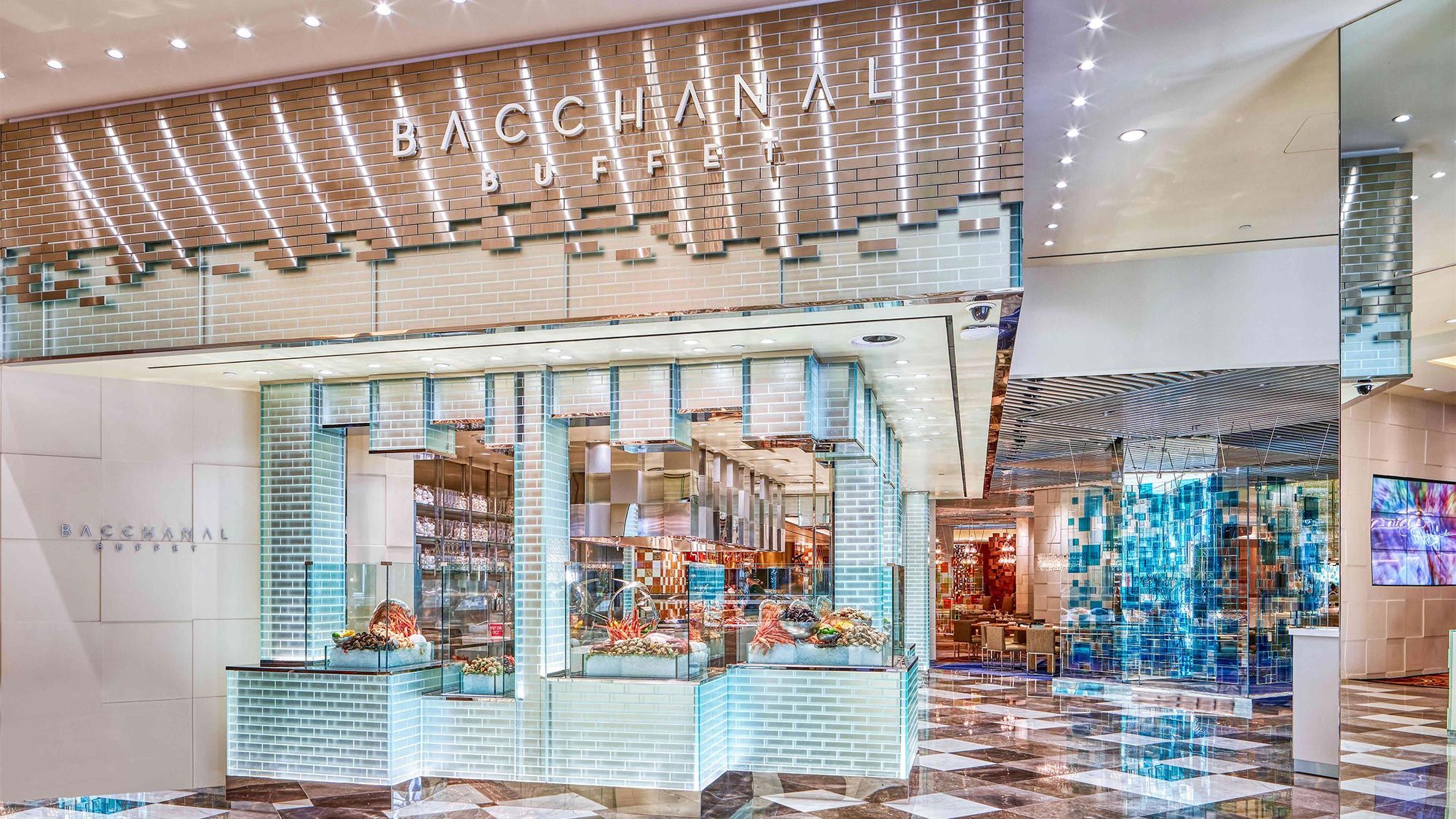 A redesigned Bacchanal Buffet reopened for dinner hours at Caesars Palace on May 21.