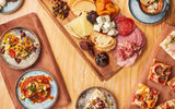 Italian bites are offered at the Bacchanal Buffet.
