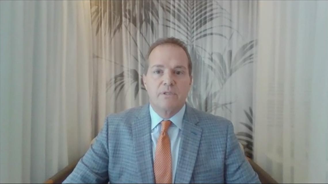 Drew Daley testified before a Senate subcommittee on Tuesday, where he urged Congress to provide more financial help to travel agencies.