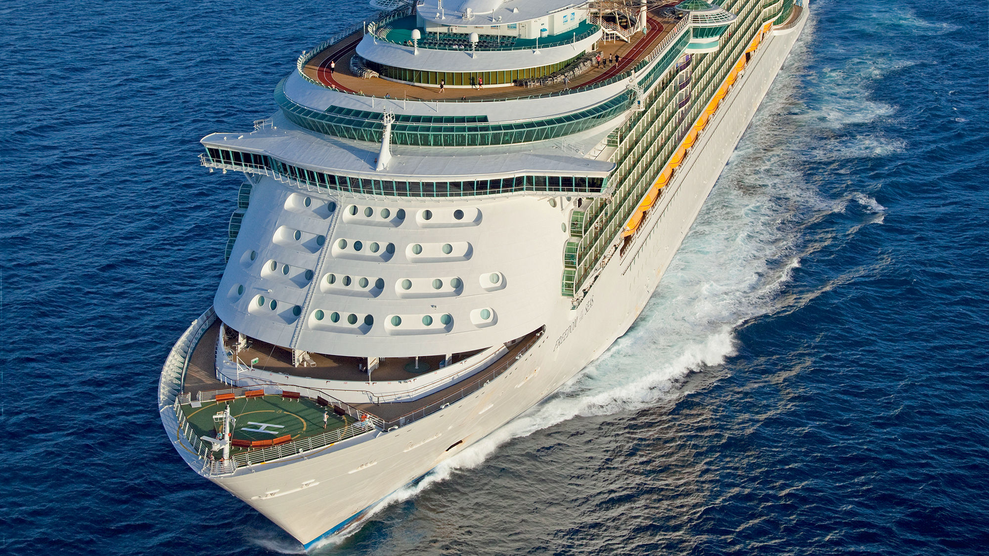 The Freedom of the Seas is the first cruise ship to receive CDC approval to conduct a test sailing.