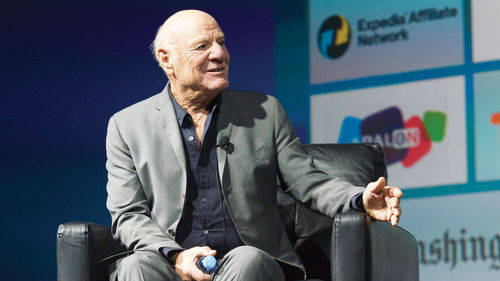 Expedia Group chairman Barry Diller at an Expedia event in 2016. Expedia Group chairman Barry Diller at an Expedia event in 2016.