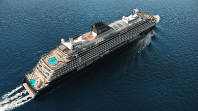 The Explora I, shown here in a rendering, is expected to begin sailing in May 2023.