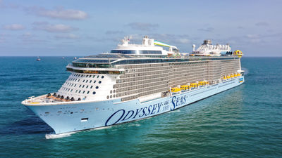 Royal Caribbean's newest ship, the Odyssey of the Seas.