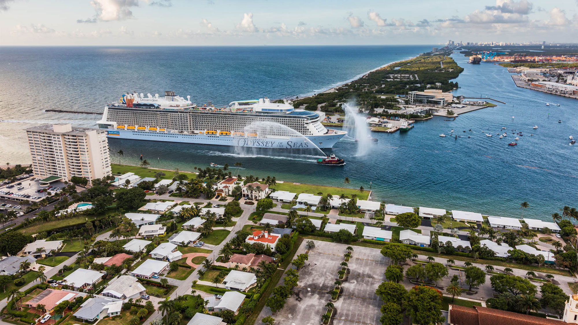 The Odyssey of the Seas arrived in Fort Lauderdale on June 10.