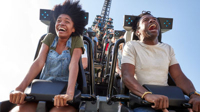 The VelociCoaster at Universal Orlando.