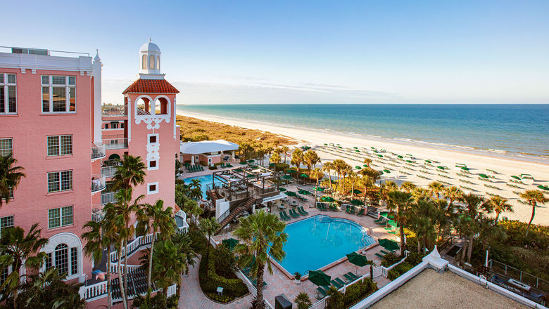 The Don CeSar in St. Pete Beach has closed in anticipation of Hurricane Milton.