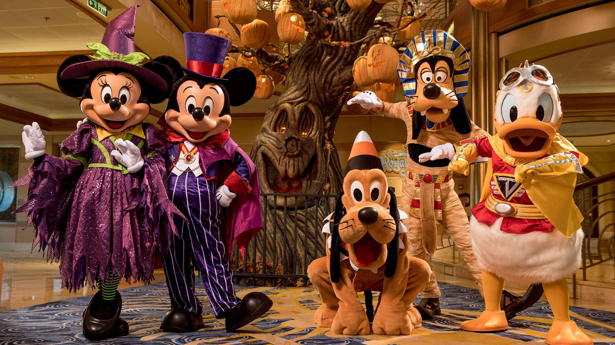 Guests are invited to dress up and enjoy Mickey's Mouse-querade Party.