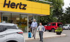 Hertz reported first-quarter revenue of nearly $2.1 billion, up 2% year over year.