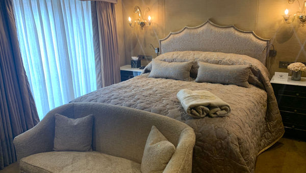One of the new grand suites on the redesigned ship, which was the River Countess before a top-to-bottom overhaul. One of the new grand suites on the redesigned ship, which was the River Countess before a top-to-bottom overhaul.