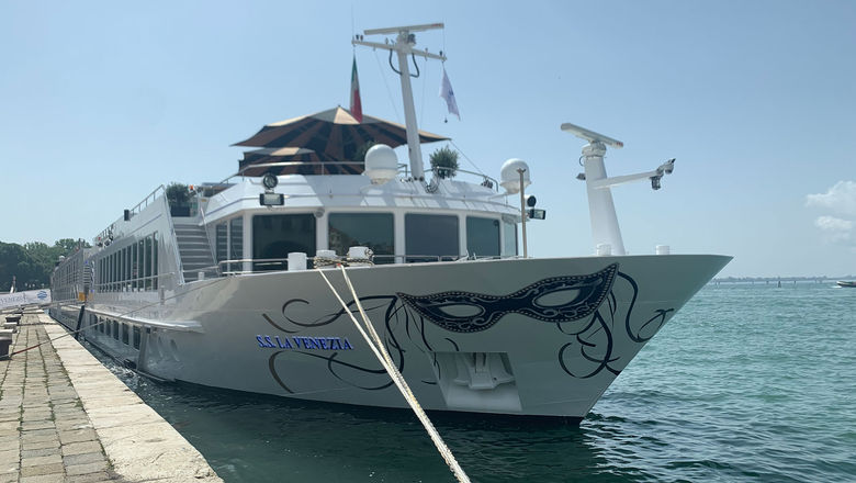The River Countess was rebuilt as La Venezia, a Super Ship that made its debut this past July in Venice.