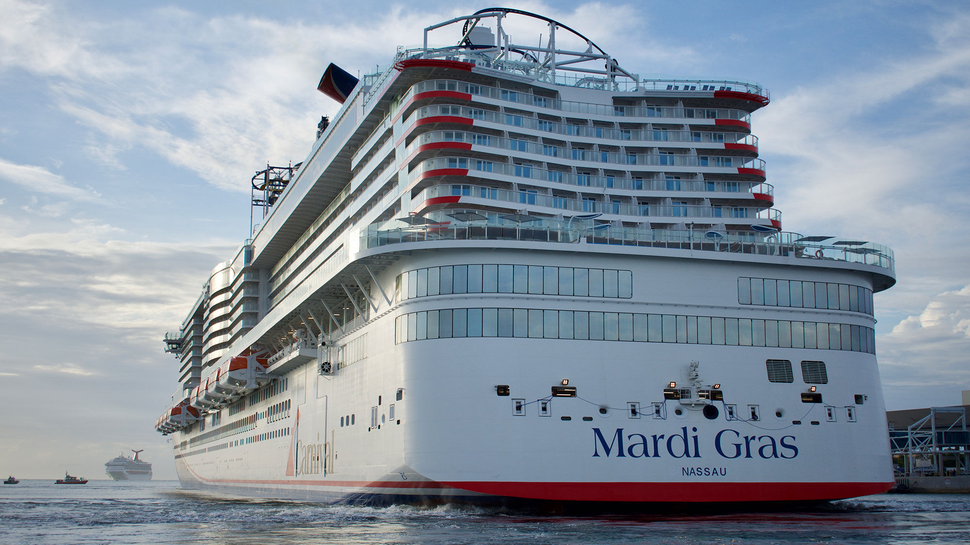Carnival Cruise Line's Mardi Gras will launch seven-day cruises from Port Canaveral on Saturday, July 31.