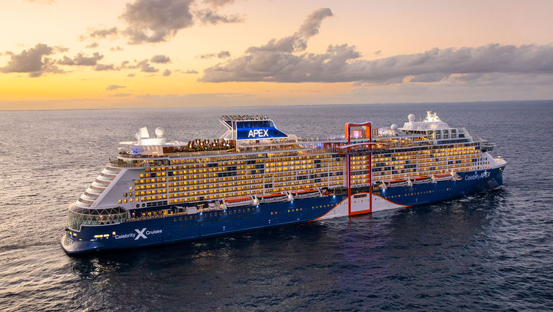 The Celebrity Apex, the latest Edge-class ship, debuted earlier this year. Two Edge-class ships are among those whose delivery will be delayed.