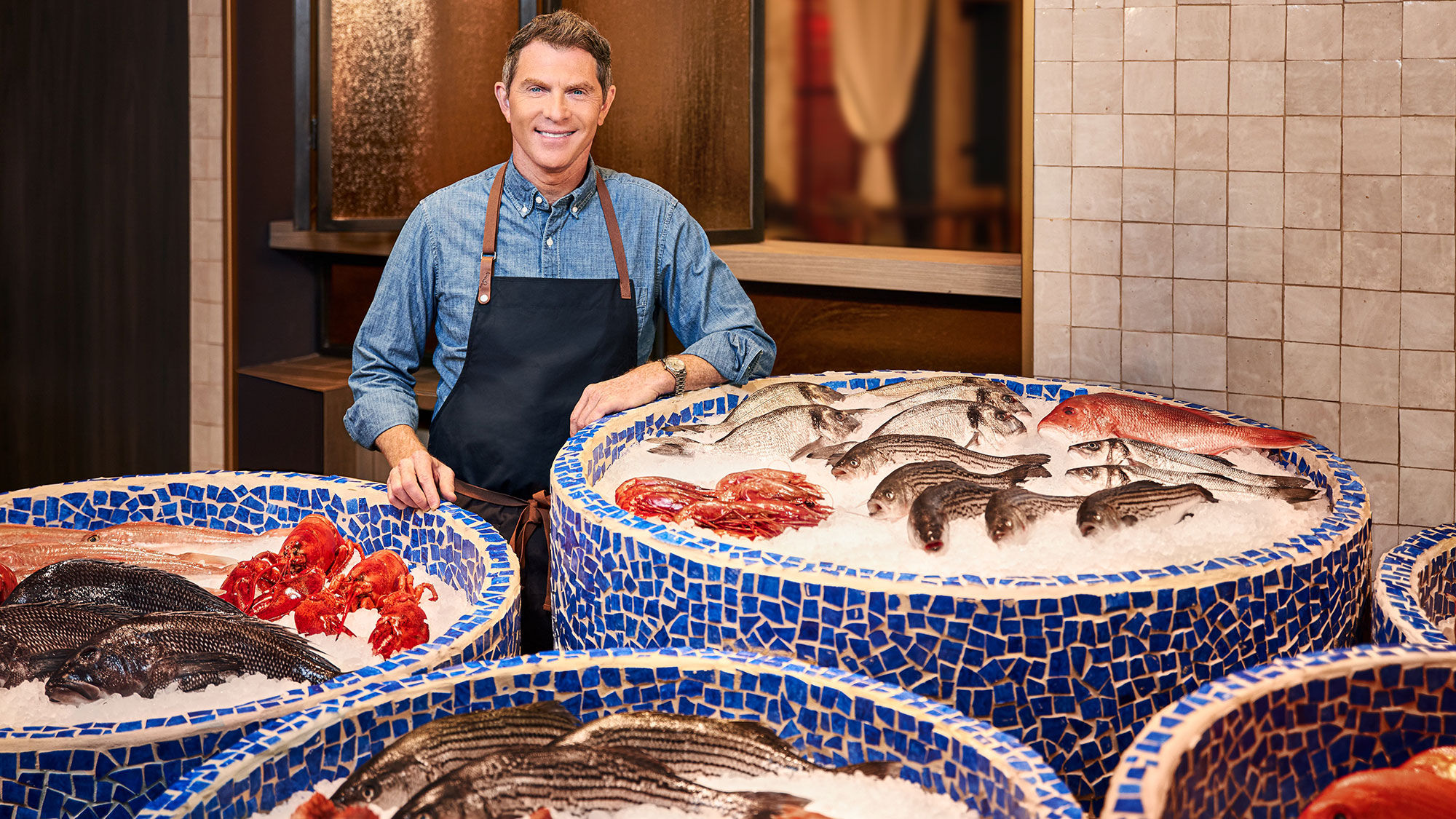 Bobby Flay’s first Italian restaurant, Amalfi, opened this month at Caesars Palace.