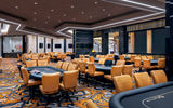 The Poker Room features opaque glass for additional privacy for high stakes play.