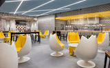 Sun's Out Buns Out is among the more than 40 food and beverage options.