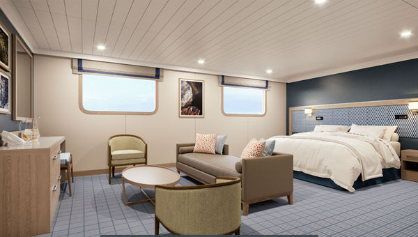 The Santa Cruz II will have refurbished Darwin Suites. The Santa Cruz II will have refurbished Darwin Suites.