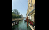 Venice's once crowded canals are still largely empty.