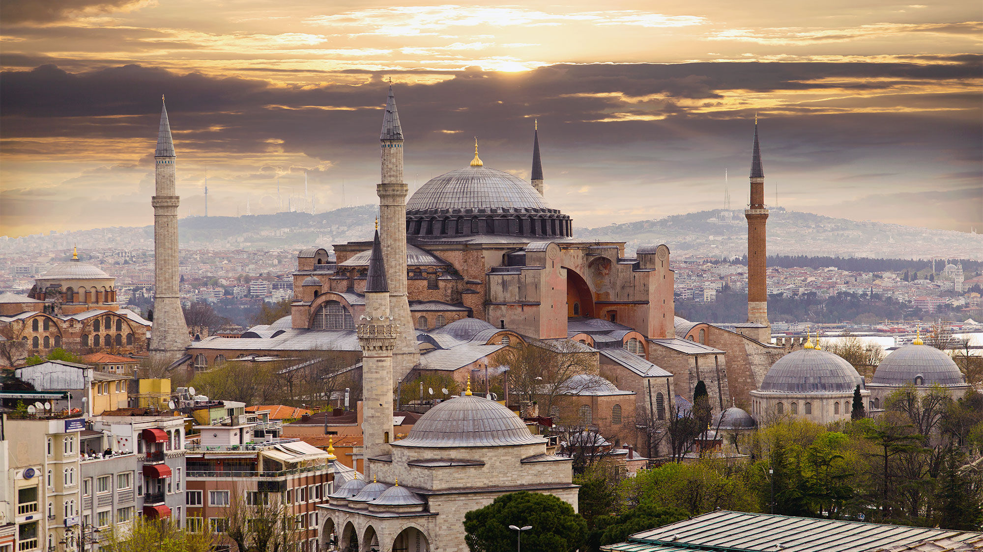Hagia Sophia in Istanbul.