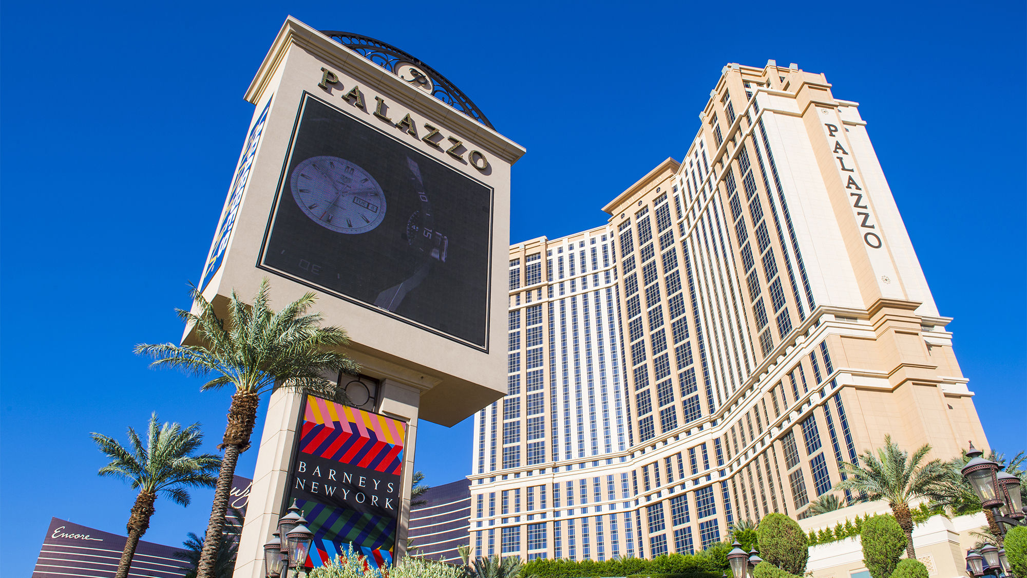 The charging of resort fees is prevalent in Las Vegas. Pictured, the Palazzo Las Vegas.