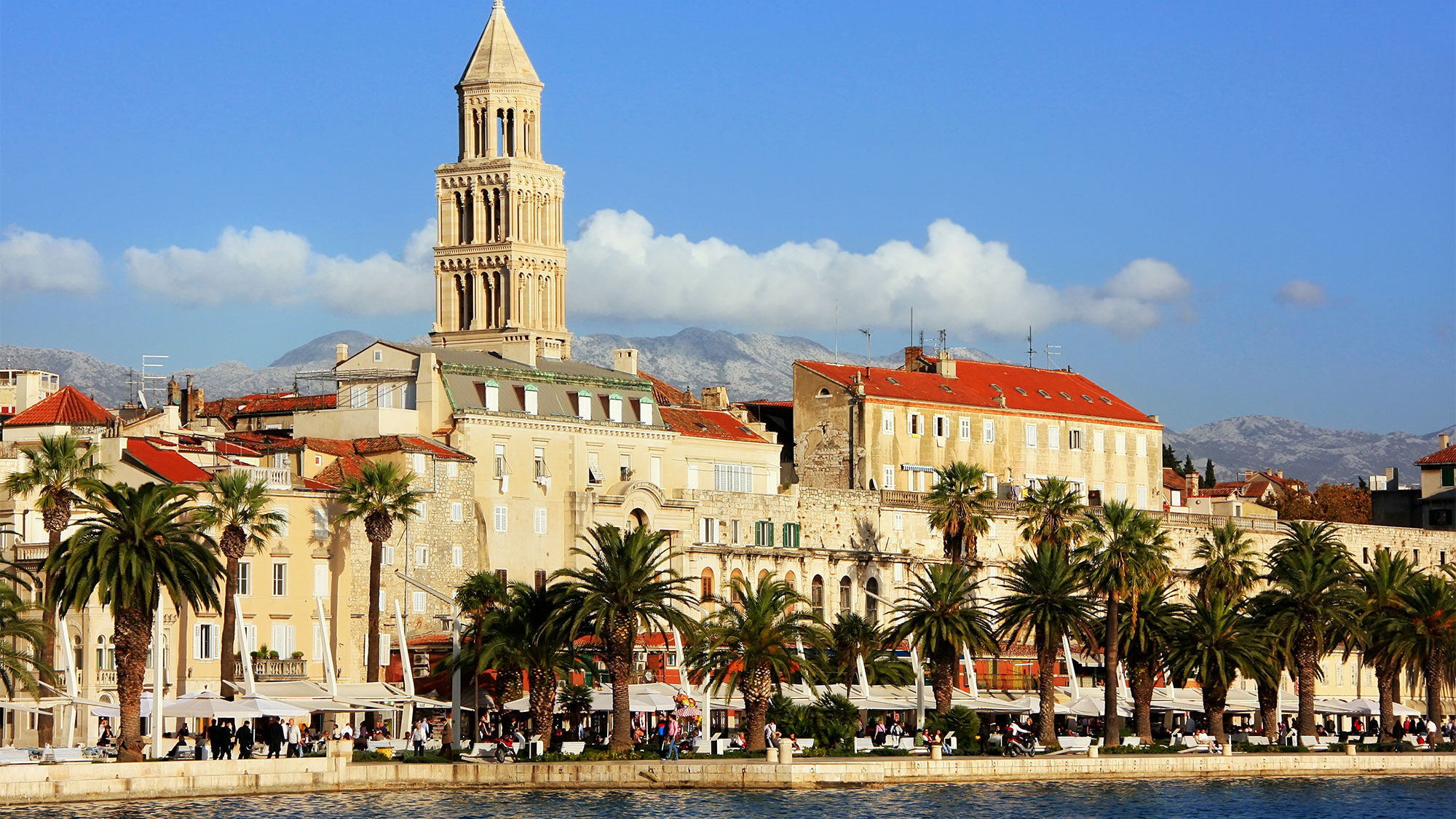 Diocletian's Palace in Split, Croatia.