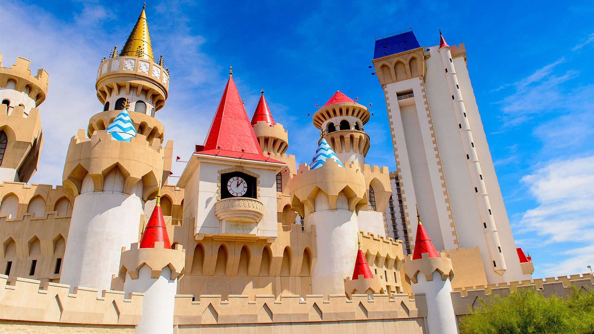 The Excalibur promoted a $21 weekday rate on Cyber Monday.