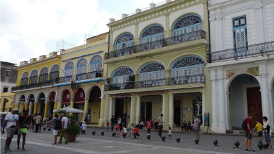 Tourists in Havana.