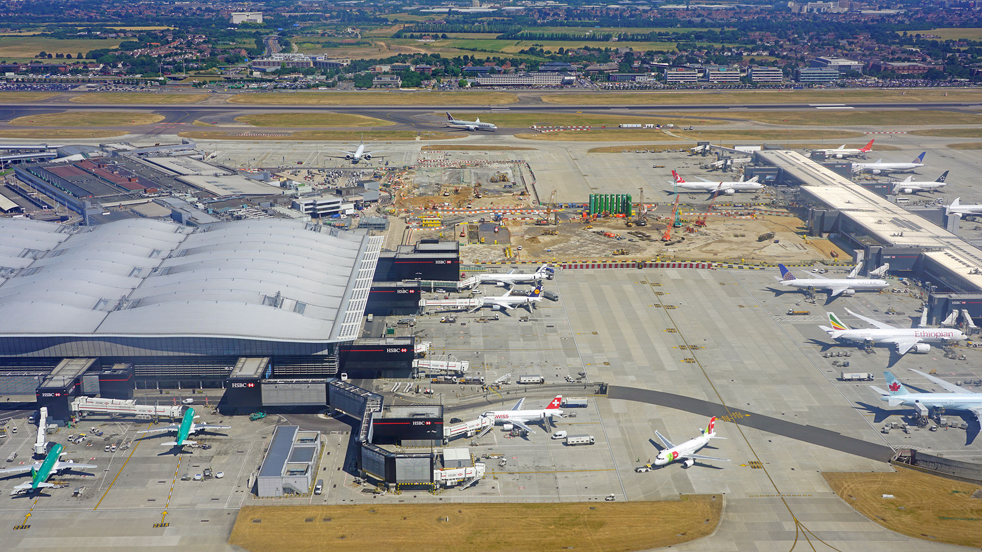 London's Heathrow Airport.