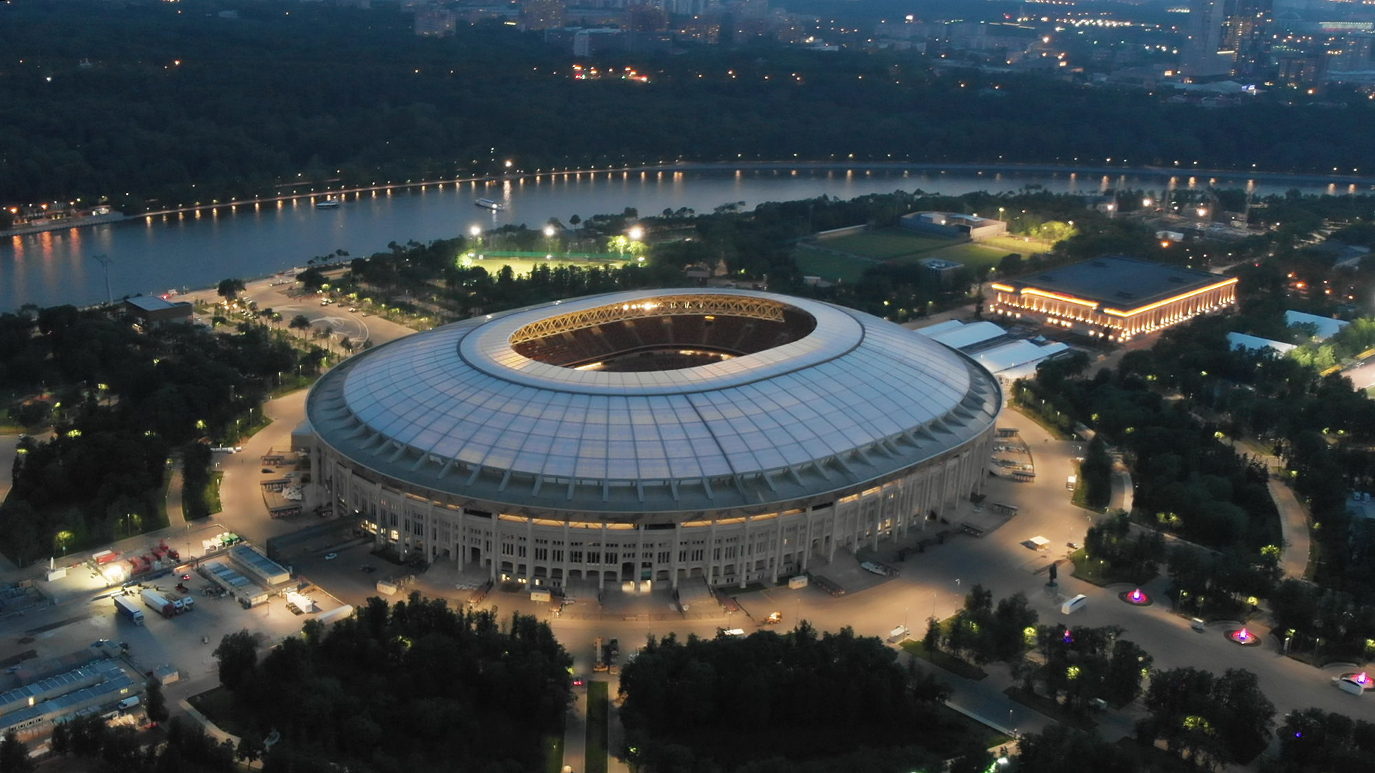 Luzhniki Stadium in Moscow is the largest venue for the 2018 World Cup.