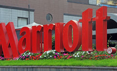 Marriott International reported net income of $584 million in Q3.