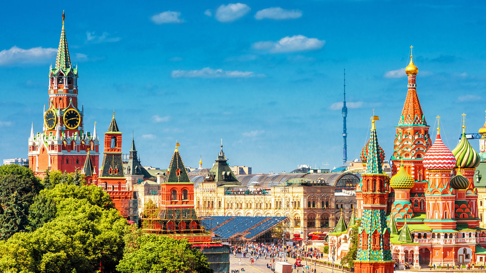 Russia generating much interest and increased U.S. bookings