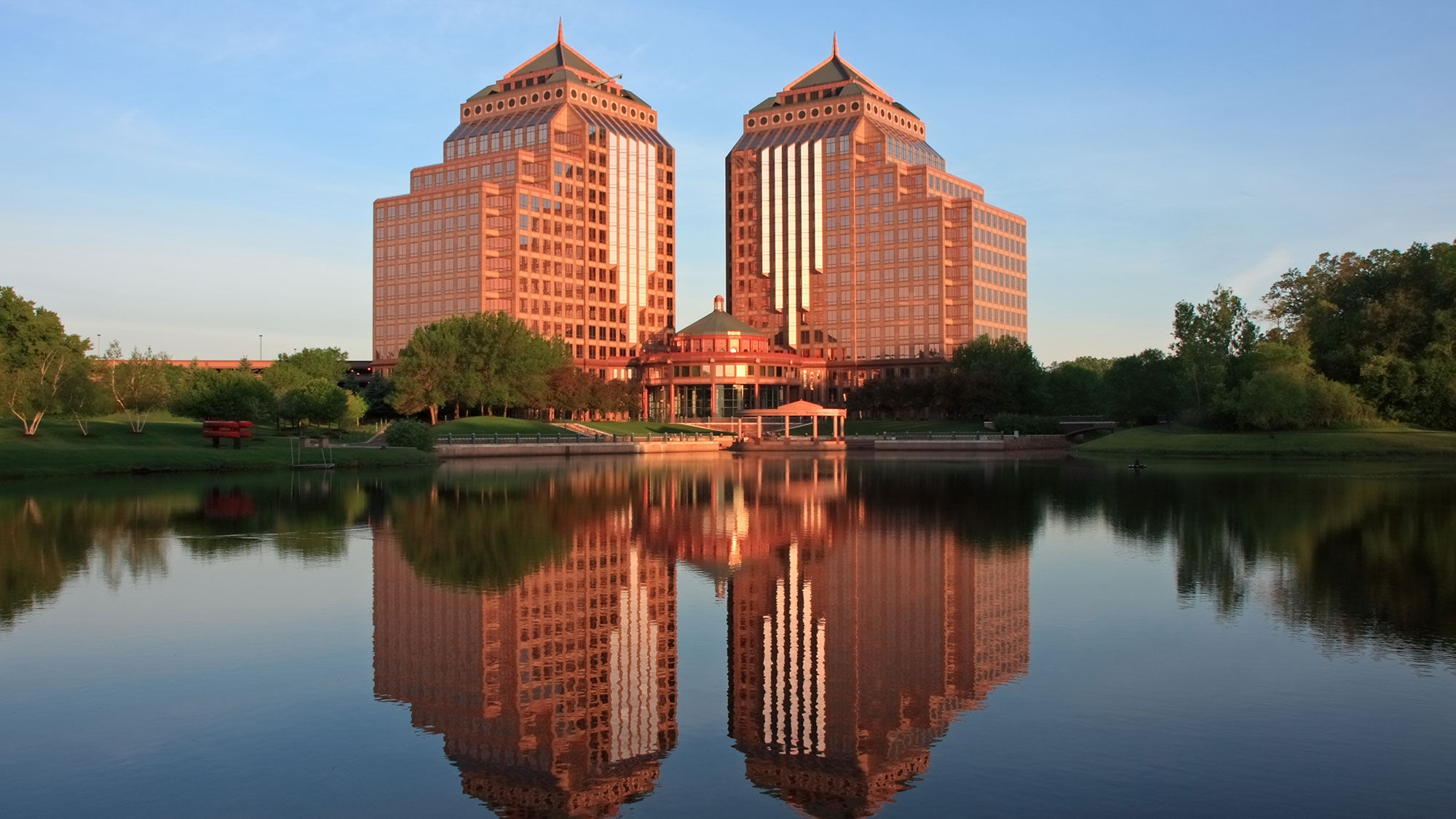 The Carlson Towers in Minnetonka, Minn., CWT's headquarters in the U.S.