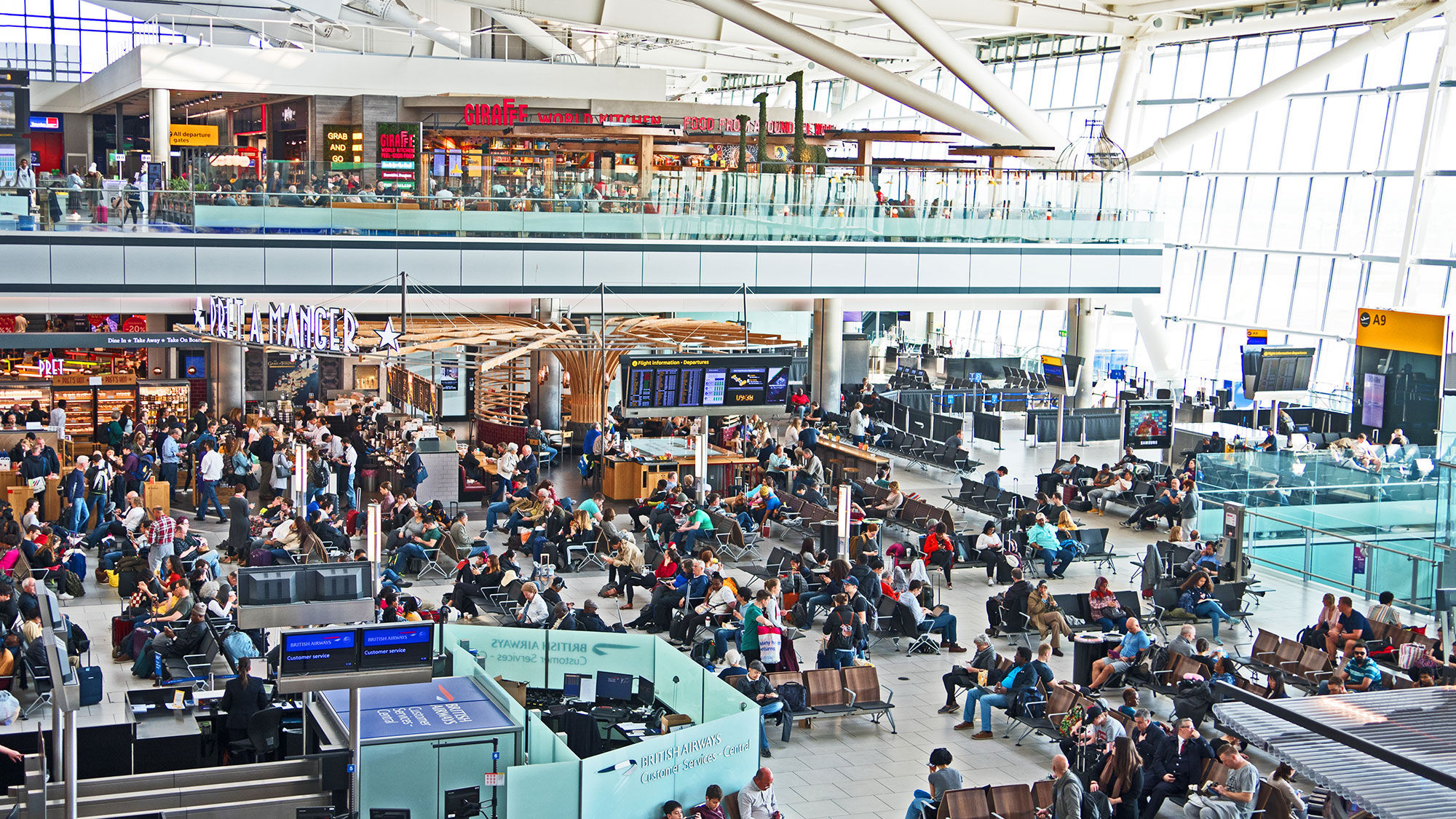 London Heathrow Airport's Terminal 5.
