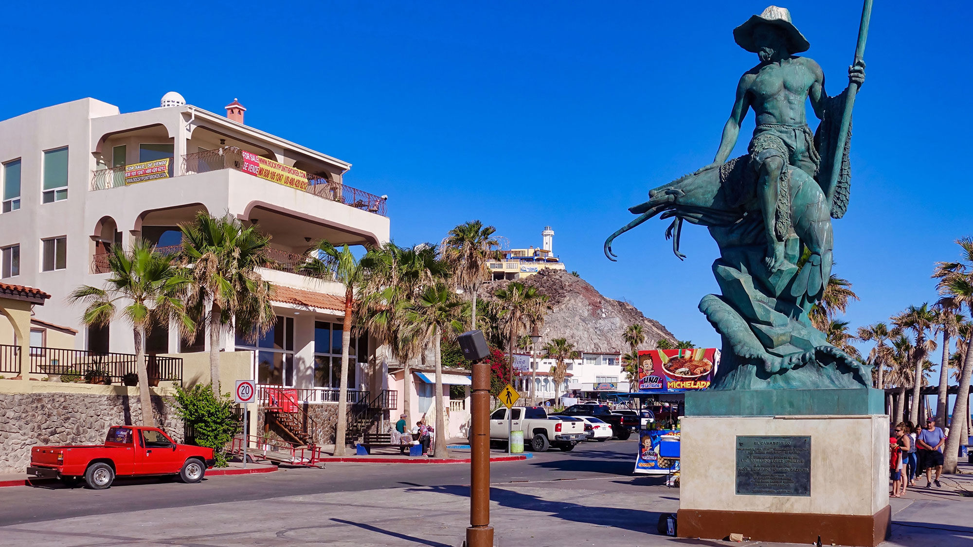 The village of Puerto Penasco, Mexico.