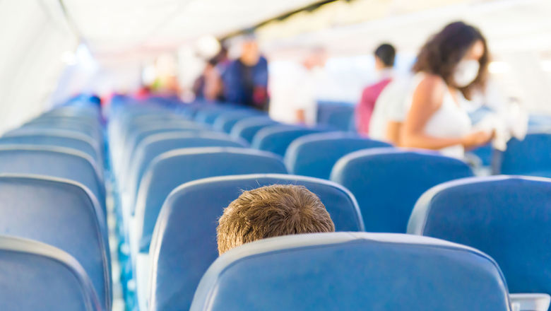The J.D. Power study found that far more flyers had anxiety about the airplane cabin than they did about the airport.