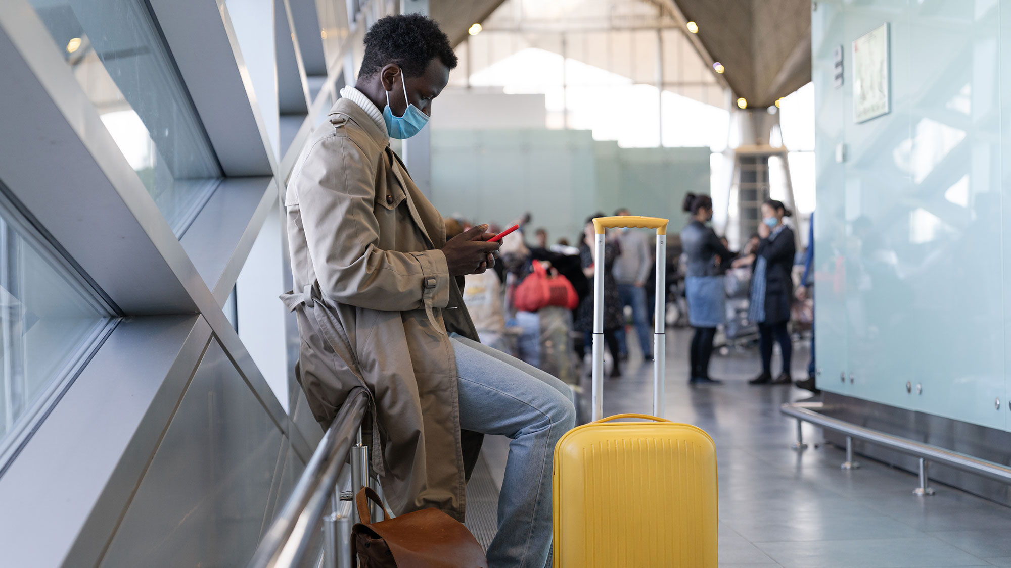 An app in development by IATA would enable flyers to access health data and easily show it to airport officials.