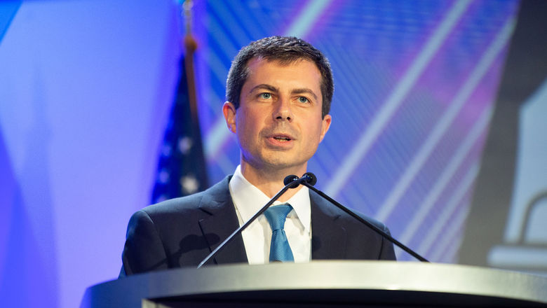 "Our focus is to take this funding and spend it well," DOT secretary Pete Buttigieg said about the airport terminal grants in the infrastructure bill.